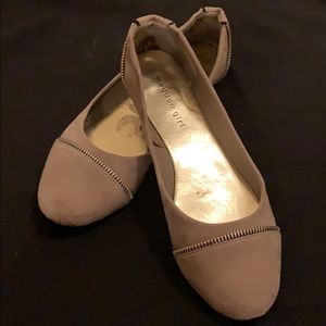 Madden girl tan suede flats